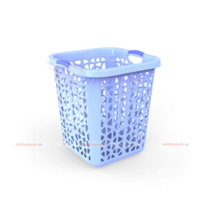 Sọt Rác Vuông Trung Xanh Dương