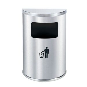 Thùng Rác inox Bán Nguyệt