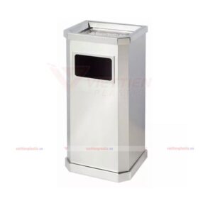 Thùng rác inox gạt tàn yh-10b