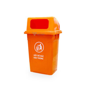 Thùng Rác 90L Nắp Hở